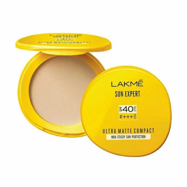 Lakmé Sun Expert Ultra Matte Spf 40 Pa+++ Compact, Non Greasy Non Sticky