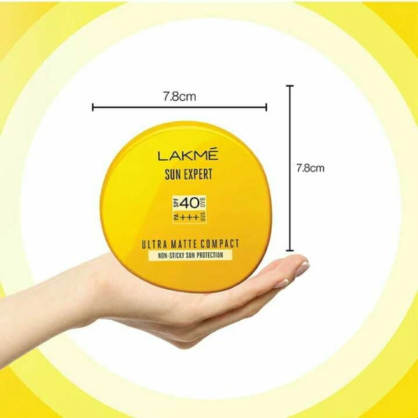 Lakmé Sun Expert Ultra Matte Spf 40 Pa+++ Compact, Non Greasy Non Sticky