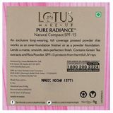 Lotus Make-up Pure Radiance Natural Compact Spf 15 577 Magic Mocha 9 g
