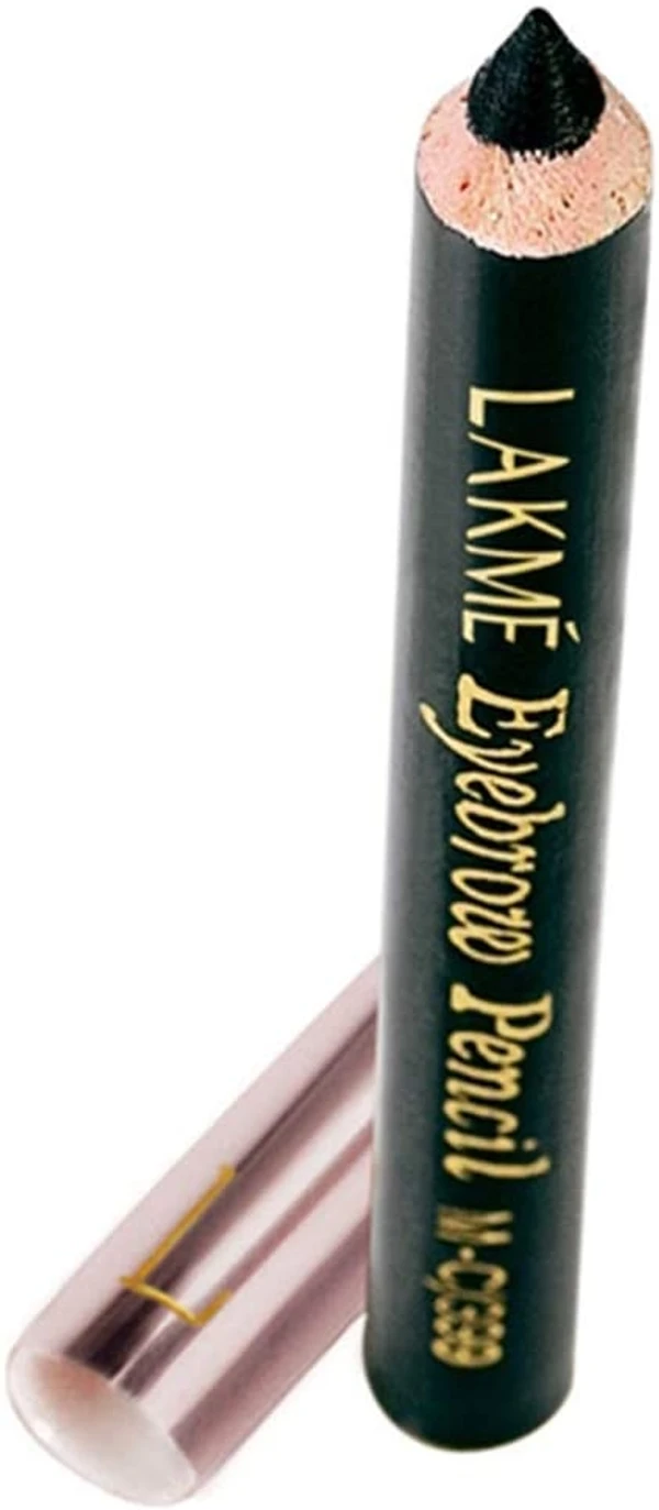 Lakmé Eyebrow Pencil, Black, 1.2g