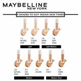 Maybelline New York Super Stay 24H Full Coverage Liquid Foundation, Warm Nude 128, 30ml