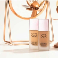 Lakmé 9To5 Primer + Matte Perfect Cover Foundation, ( C 100 )