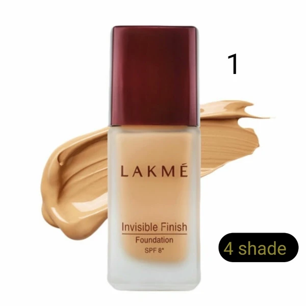 Lakmé Invisible Finish SPF 8 Foundation, Shade 01