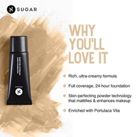 SUGAR Rage For Coverage 24hr Foundation - 35 Frappe (25ml)