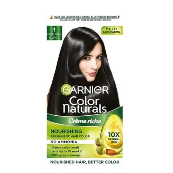 Garnier Color ; Natural Black Garnier Color Naturals Creme ; Natural Black 01