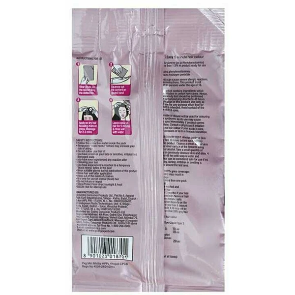 Godrej Expert Easy  Hair Colour Sachet – Burgundy. 3;16  20ml