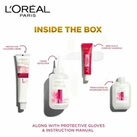 L'Oreal Paris Excellence Creme Hair Color, 4.25 Natural Brown 72ml+100g