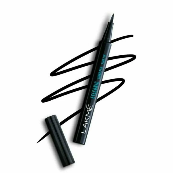 Lakmé Eyeconic Eye Liner Pen Fine Tip, Water Resistant, Long Stay, 7 ml