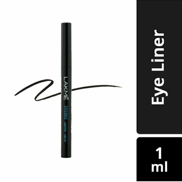 Lakmé Eyeconic Eye Liner Pen Fine Tip, Water Resistant, Long Stay, 7 ml