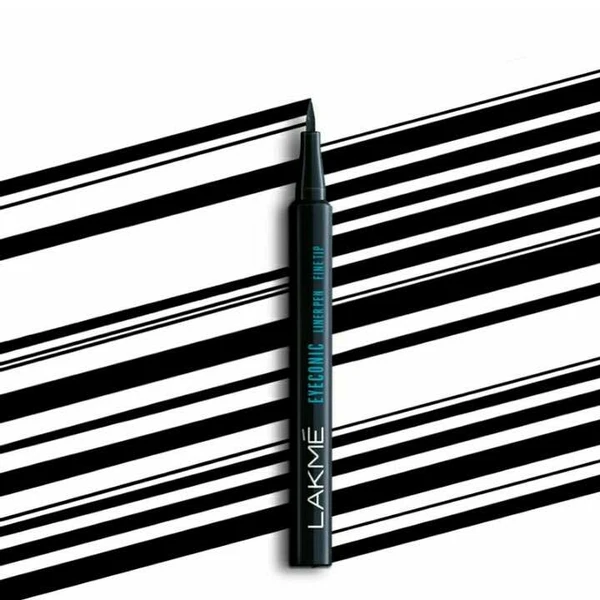 Lakmé Eyeconic Eye Liner Pen Fine Tip, Water Resistant, Long Stay, 7 ml