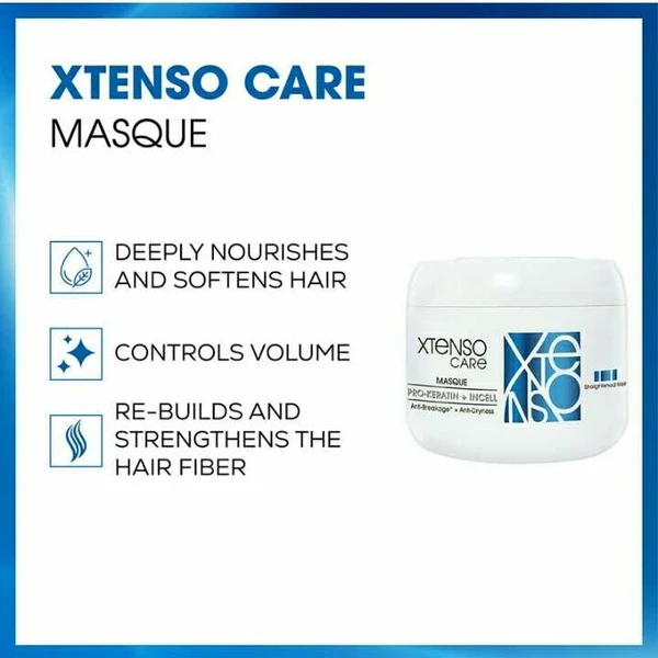 Loreal Professionnel Xtenso Care Masque Straightened Hair ,200ml