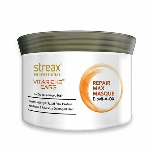 Streax Professional Vitariche Care Repair Max Masque Biovit-A-OX, 200g