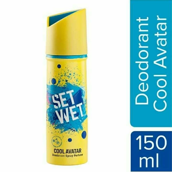 Set Wet Cool Avatar Deodorant & Body Spray Perfume For Men, 150 ml