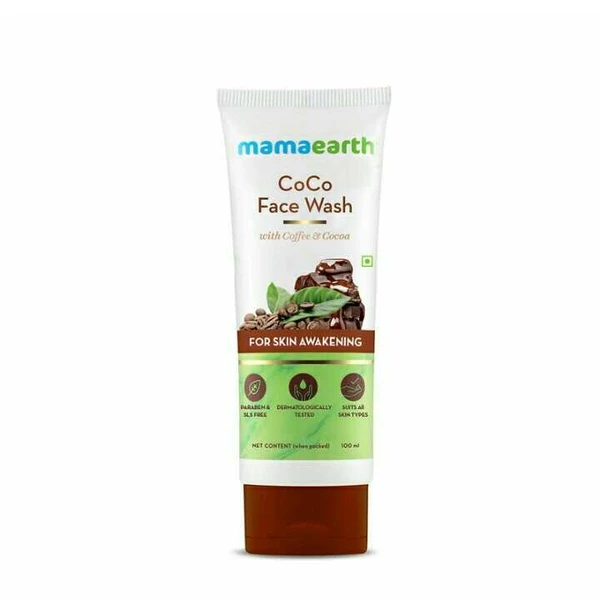 Mamaearth CoCo Face Wash for Women, with Coffee & Cocoa for Skin Awakening – 100ml