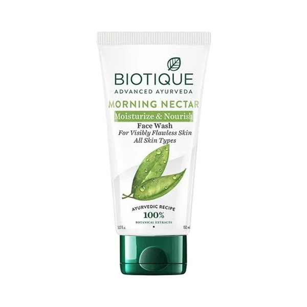 Biotique Morning nacter Face Wash  Biotique Morning Nectar Flawless Face Wash,150ml