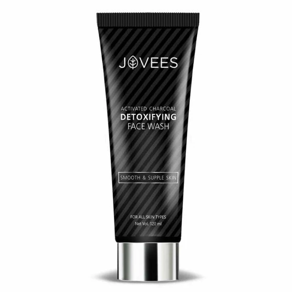 Jovees Herbal Activated Charcoal Detoxifying Face Wash 120ml