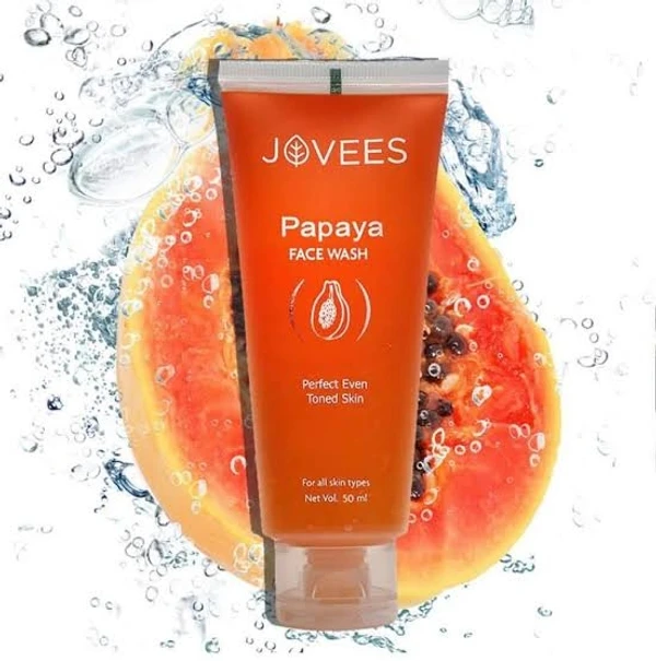 Jovees Herbal Papaya Face Wash ,120ml