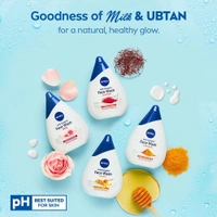 Nivea, Milk Delights Honey Nivea Women Face Wash For Dry Skin, Milk Delights Honey, 100ml