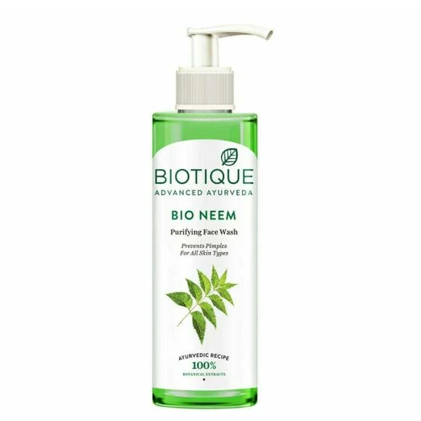 Biotique Bio Neem Purifying Face Wash 200ml 