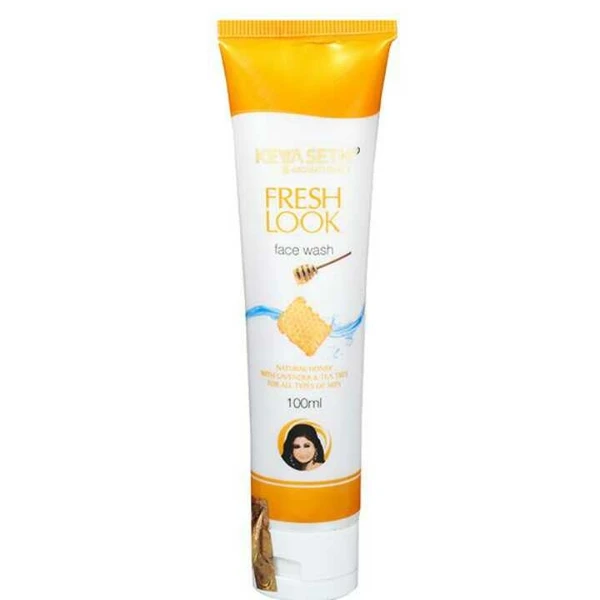 Keya Seth Honey Gel Face Wash  Keya Seth Aromatherapy, fresh Look Honey Gel Face Wash 100ml 