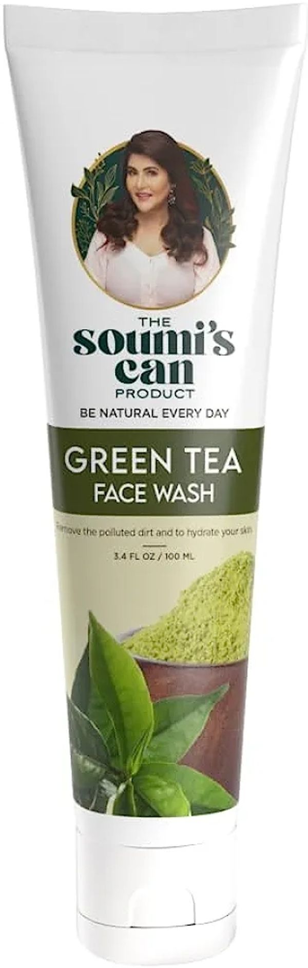 Soumis Can green Tre Face Wash  The Soumi's Can Product Can Green Tea Face Wash 100 ml