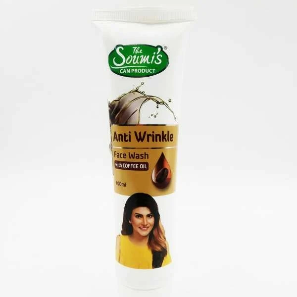 soumis can Anti wrinkle face wash  soumi's can Anti wrinkle face wash 100gm