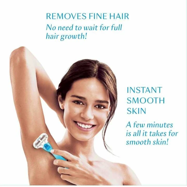 Venus Hair Removal Razor for Women with Aloe Vera