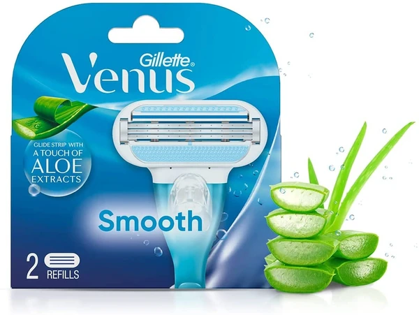 Gillette Venus Hair Removal Razor Blades/Refills/Cartridges for Women - 2