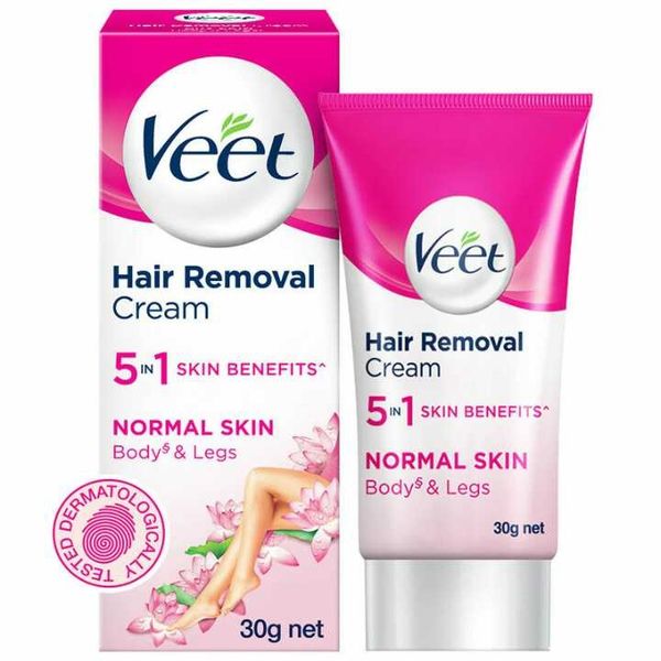 Veet Silk & Fresh Hair Removal Cream, Normal Skin 30gm 