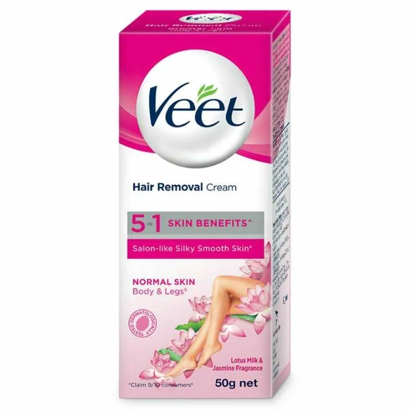Veet Silk & Fresh Hair Removal Cream, Normal Skin - 50gm