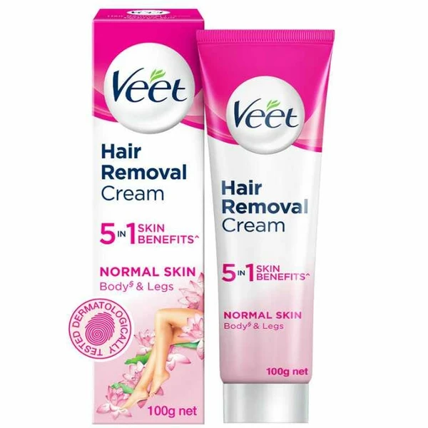 Veet Silk & Fresh Hair Removal Cream, Normal Skin -100gm Veet Silk & Fresh Hair Removal Cream, Normal Skin - 100gm