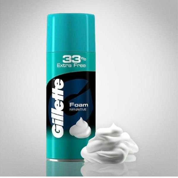 Gillette Classic Sensitive Shave Foam - 418 g