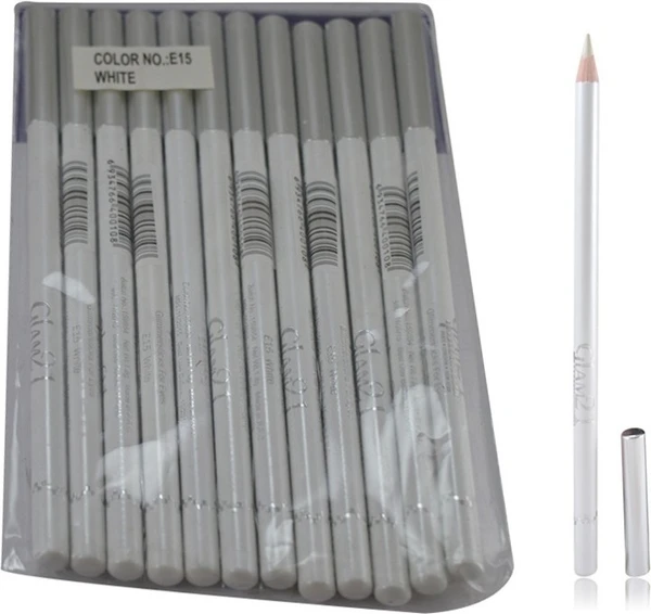 Glam 21 Lip liner , white 12p Glam 21 Lip liner white 12pc set