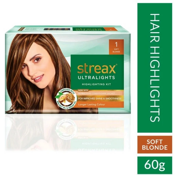 streax highlighter soft blonde Shade 1 
