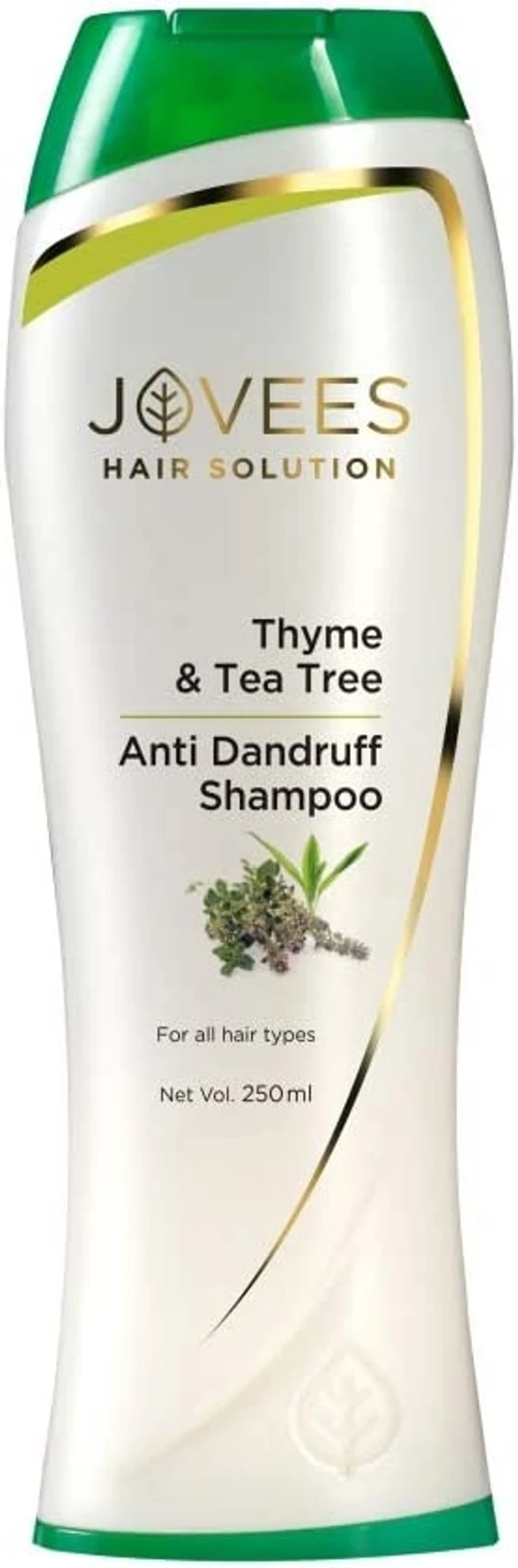Jovees Herbal Thyme & Tea Tree Shampoo , 250 ml  Jovees Herbal Thyme & Tea Tree Shampoo For All Hair Types, 250 ml 