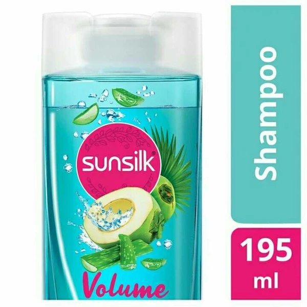 Sunsilk Coconut Water & Aloe Vera Shampoo, 195ml  Sunsilk Coconut Water & Aloe Vera Shampoo,195ml 