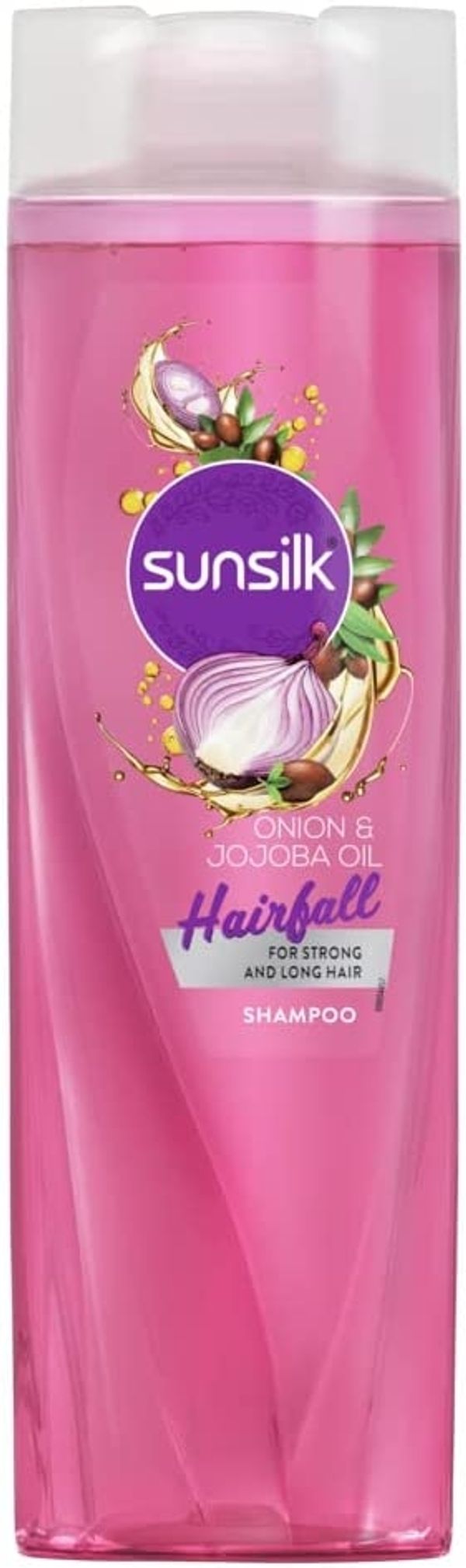 Sunsilk Hairfall Shampoo with Onion & Jojoba Oil,340ml Sunsilk Hairfall Shampoo with Onion & Jojoba Oil 340ml