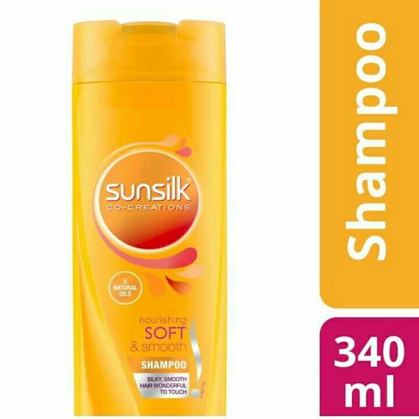 Sunslik  SUNSILK Nourishing Soft & Smooth Shampoo (340 ml)