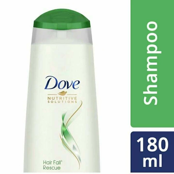 Dove Shampoo  DOVE Nutritive Solutions Hair Fall Rescue Shampoo, 180ml