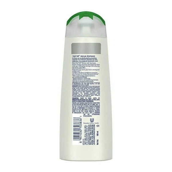 Dove Shampoo  DOVE Nutritive Solutions Hair Fall Rescue Shampoo, 380ml 