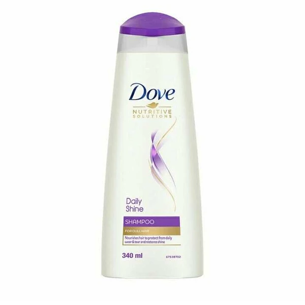 Dove Shampoo  DOVE Daily Shine Shampoo 340ml 