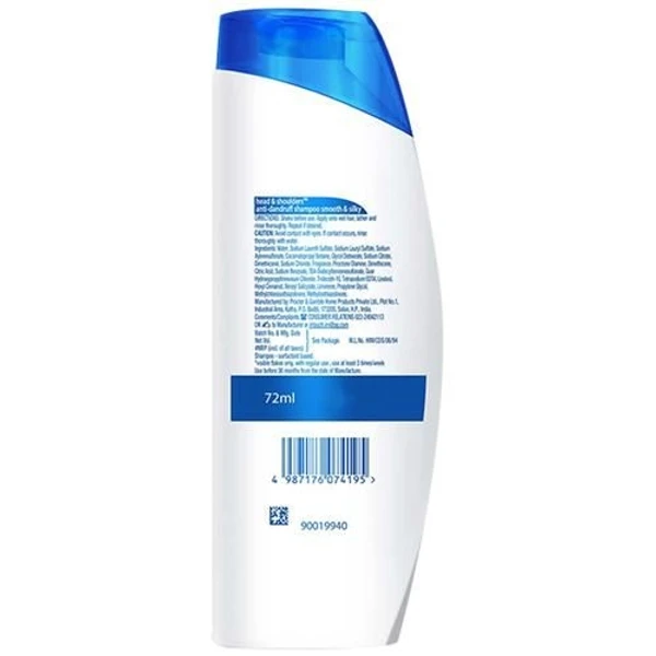 Head & shoulders Smooth & Silky Anti-Dandruff Shampoo 72ml 