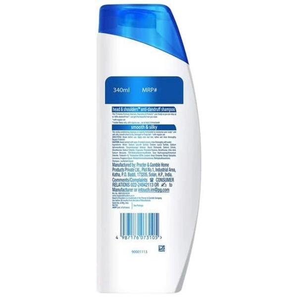 Head & Shoulder  Head & shoulders Smooth & Silky Anti-Dandruff Shampoo 340ml 