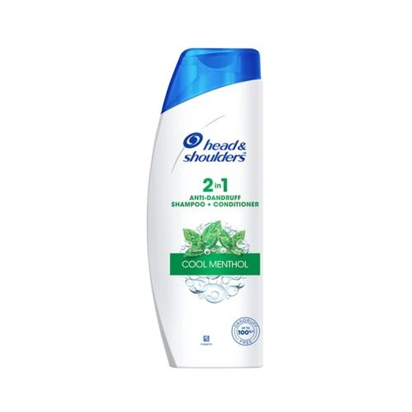 Head & shoulders Cool Menthol 2 in 1 Anti-Dandruff Shampoo + Conditioner, 340 ml