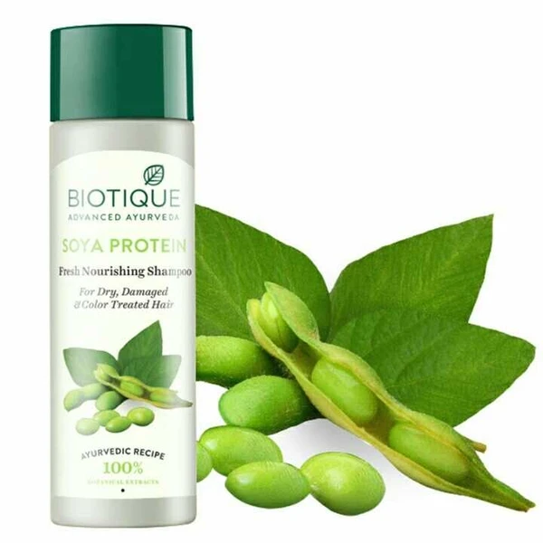 Biotique Bio Soya Protein Fresh Nourishing Shampoo, 200ml