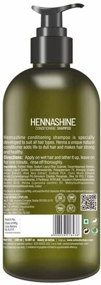 Oshea  oshea harbal Henna shine conditioning shampoo 500ml 