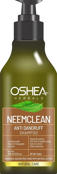 Oshea Neem clean Antidandruff Shampoo, 200 Ml