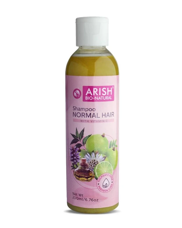 Arish Harbal  Arish NORMAL SHAMPOO WITH VITAMIN C- 200 ml