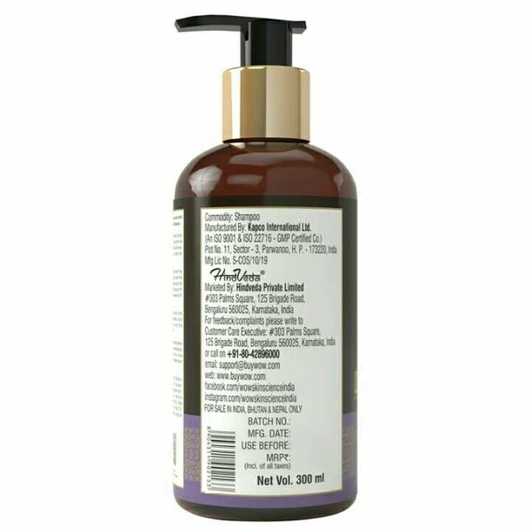 Wow Harbal  WOW Skin Science Onion Shampoo 250ml 