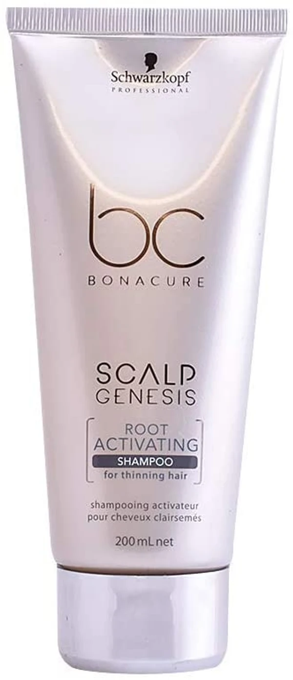 Schwarzkopf Professional Bonacure Scalp Genesis Root Activating Shampoo | For thinning hair | 200 ml